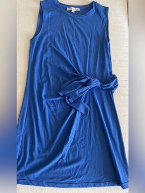 NWOT Loft Sleeveless Blue Dress